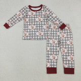 RTS kids matching clothing turkey print clothing girl winter clothing-2025.10.11