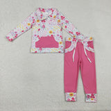 RTS baby clothes baby clothes flower print baby girl winter set-2026.2.5
