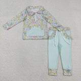 RTS baby clothes baby clothes flower print baby girl winter set-2026.2.5