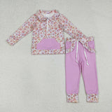 RTS baby clothes baby clothes flower print baby girl winter set-2026.2.5