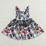 Kids princess flutter lace dress
