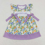 GSD0753 baby girl clothes embroidery daddy’s girl summer dress