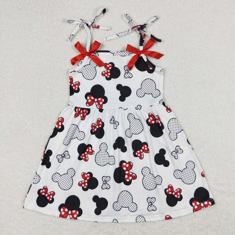 GSD0855   baby girl clothes cartoon mouse girl summer dress