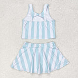 GSD0990  baby girl clothes stripe toddler girl summer outfits