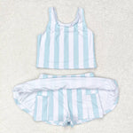 GSD0990  baby girl clothes stripe toddler girl summer outfits