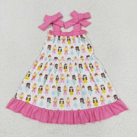 GSD1097 toddler clothes princess baby girl summer dress