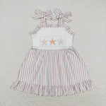 GSD1106 toddler clothes starfish baby girl summer dress