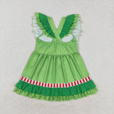 GSD1356  toddler girl clothes heart girl christmas dress