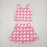 GSD1467  baby girl clothes speaker toddler girl  summer outfit yoga clothes