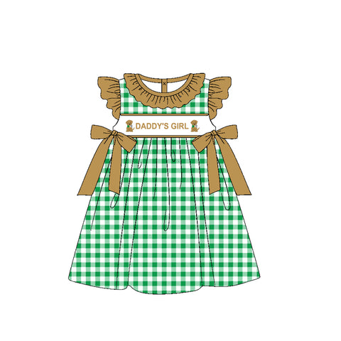 GSD1608 pre-order toddler clothes daddy’girl baby girl summer dress-2024.12.10