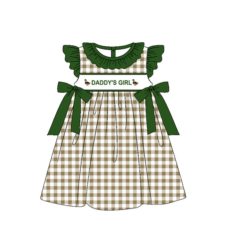 GSD1609 pre-order toddler clothes daddy’girl baby girl summer dress-2024.12.10