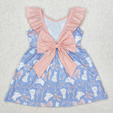 RTS girl clothes bunny rabbit girl easter matching clothes spring clothing