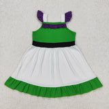 GSD1874  toddler clothes cartoon baby girl summer dress