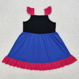 GSD1880 toddler clothes cartoon baby girl summer dress