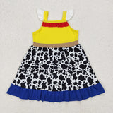 GSD1881   toddler clothes cartoon baby girl summer dress