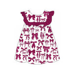 GSD1892 pre-order toddler clothes bows girl summer dress-2025.1.31