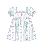 GSD1900 pre-order toddler clothes strawberry girl summer dress-2025.1.31