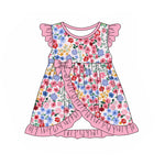 GSD1904 pre-order toddler clothes floral girl summer dress-2025.2.3