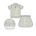 GSD1913 pre-order toddler girl clothes floral girl summer dress-2025.2.4