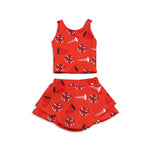 GSD1922 pre-order toddler girl clothes cheer girl summer set yoga clothes-2025.2.6