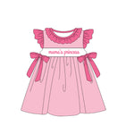 GSD1929 pre-order toddler clothes mama’s princess girl summer dress-2025.2.6