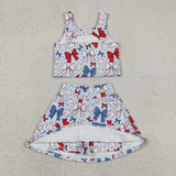 GSD2151   toddler girl clothes baseball girl summer set yoga clothes
