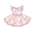 GSD2254 pre-order toddler girl clothes bows girl summer dress-2025.3.31