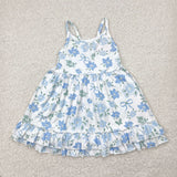 GSD2377   toddler girl clothes floral girl summer dress