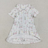 GSD2410  toddler girl clothes golf girl summer dress yoga clothes