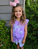 GSD2553 pre-order toddler girl clothes bows girl summer dress short skirt-2025.5.25