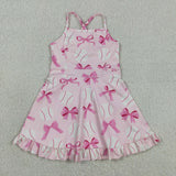 GSD2567   toddler girl clothes baseball girl summer dress yoga clothes