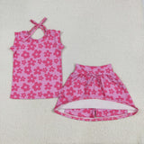 GSD2583   toddler girl clothes flower girl summer dress short skirt