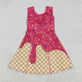 GSD2747   toddler girl clothes ice cream girl summer dress yoga clothes