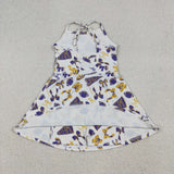 GSD2781 baby girl clothes go team toddler girl summer outfit yoga clothes