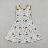 RTS baby clothes baby girl summer set mardi gras print baby summer yoga set-2025.12.26