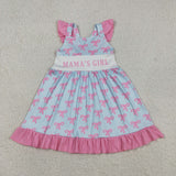 RTS Matching kids clothing mama’s girl print clothing girl summer clothing-2026.4.22