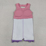 GSD3028 toddler clothes pink girl yoga summer dress