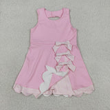 GSD3315    toddler girl clothes pink girl summer yoga dress
