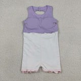 GSD3317 toddler girl clothes purple girl summer yoga dress