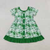 RTS kids matching clothing lucky print clothing girl St. Patrick clothing-2026.1.16