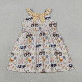 RTS  Matching clothing kids farm life print baby girl summer clothing-2026.5.11