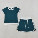 RTS Matching toddler clothes purple print clothing  mommy kids summer clothes-2026.4.14