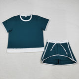RTS Matching toddler clothes purple print clothing  mommy kids summer clothes-2026.4.14
