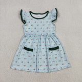 RTS  Matching clothing kids mallard print print baby summer clothing-2026.4.28