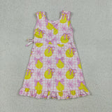 RTS Matching clothing kids lemon print clothing girl summer yoga clothing-2026.4.1