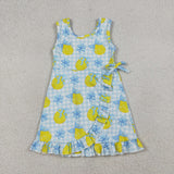 RTS Matching clothing kids lemon print clothing girl summer yoga clothing-2026.4.1