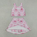 RTS Matching clothing kids castle print clothing girl summer yoga dress-2026.5.20