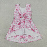 RTS Matching clothing kids castle print clothing girl summer yoga dress-2026.5.20
