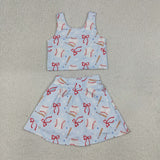 GSD3835   toddler clothes baseball print girl summer yoga set