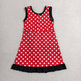GSD4128  toddler clothes solid color print girl yoga summer dress